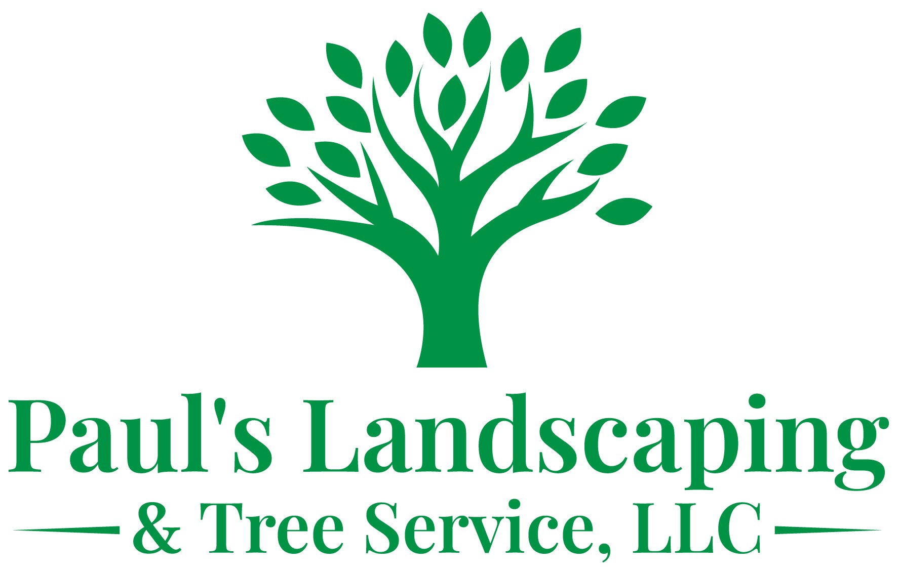 Paul's Landscaping & Tree Service Logo